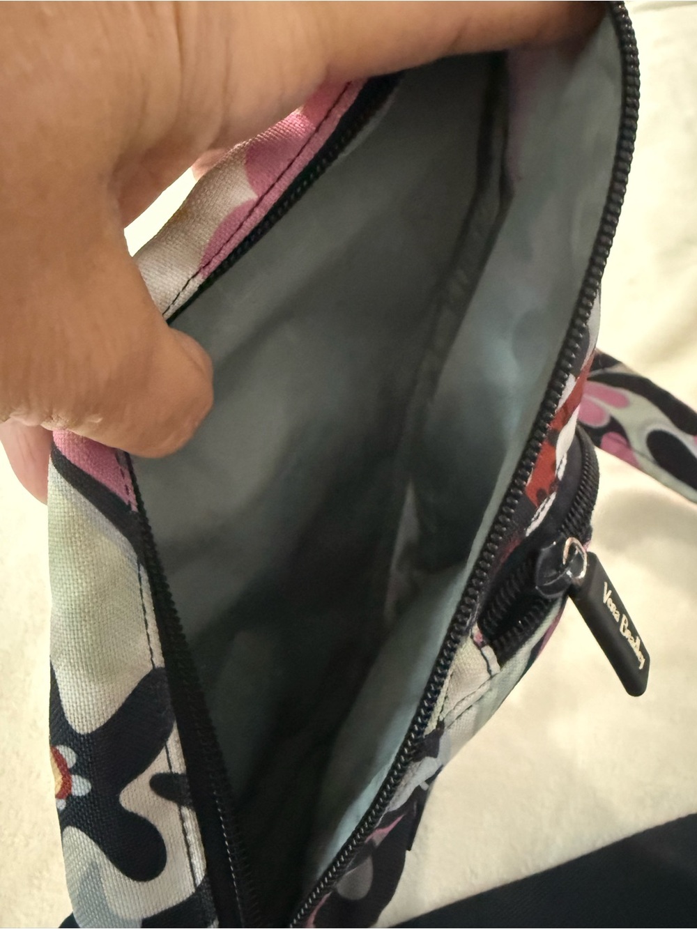 Vera Bradley Crossbody Sling Essential Backpack Floral Purse Compact - Picture 5 of 8